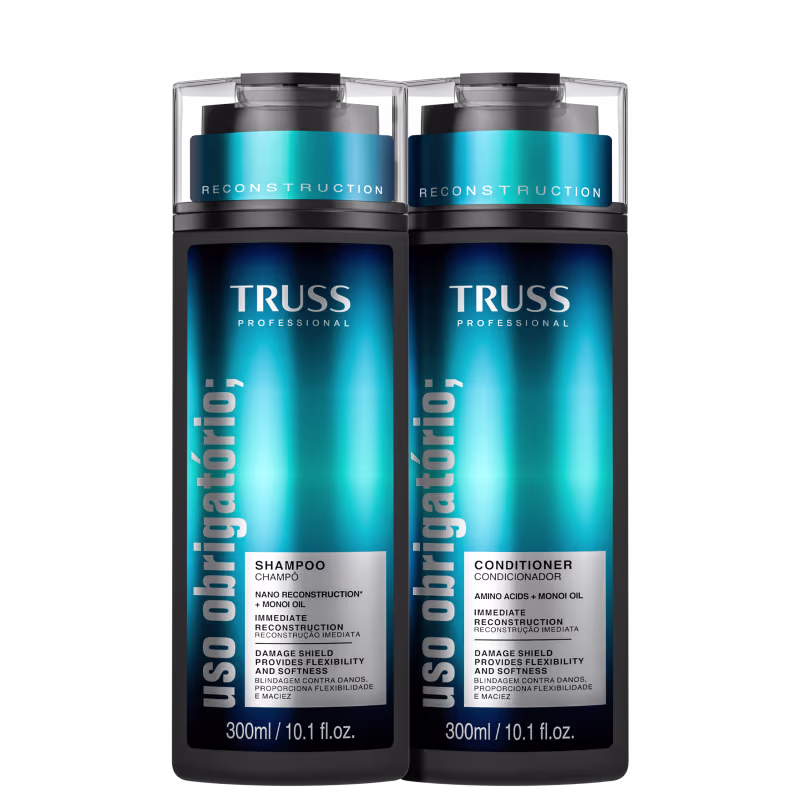 Kit Truss Uso Obrigatorio Shampoo e Condicionador 300ml